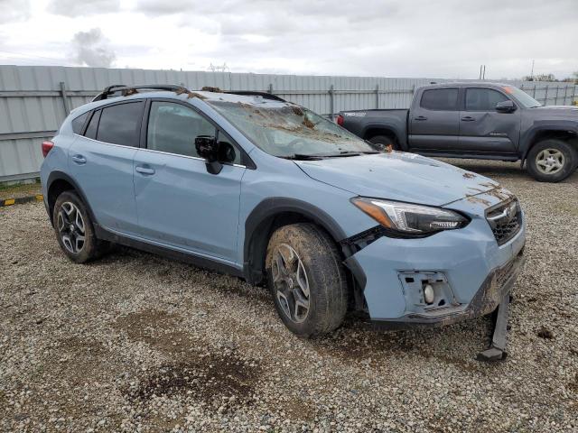 JF2GTAJC4JH352250 - 2018 SUBARU CROSSTREK LIMITED BLUE photo 4