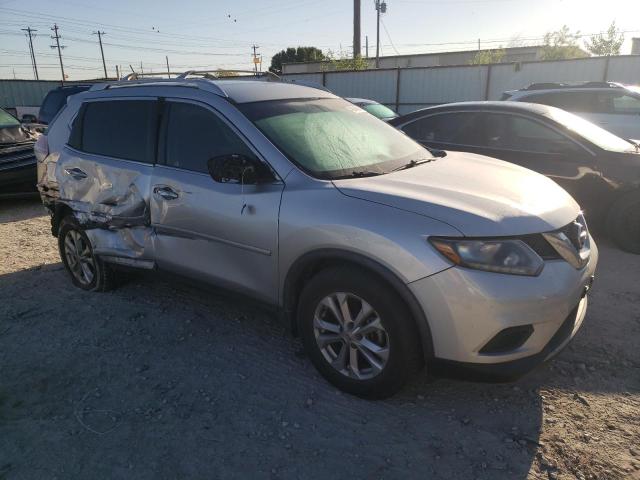 KNMAT2MT4GP728448 - 2016 NISSAN ROGUE S SILVER photo 4