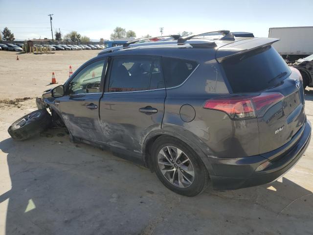 JTMRJREV5GD055950 - 2016 TOYOTA RAV4 HV XLE GRAY photo 2