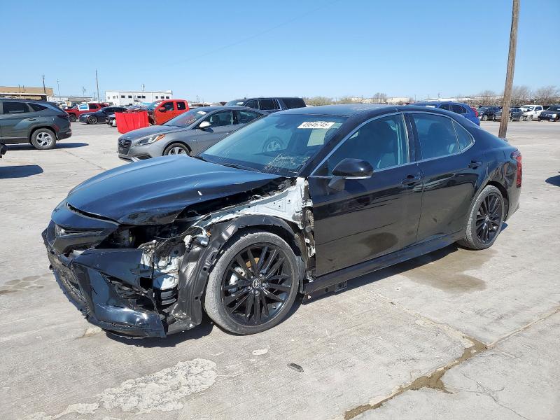 4T1K61AK8NU003849 - 2022 TOYOTA CAMRY XSE BLACK photo 1
