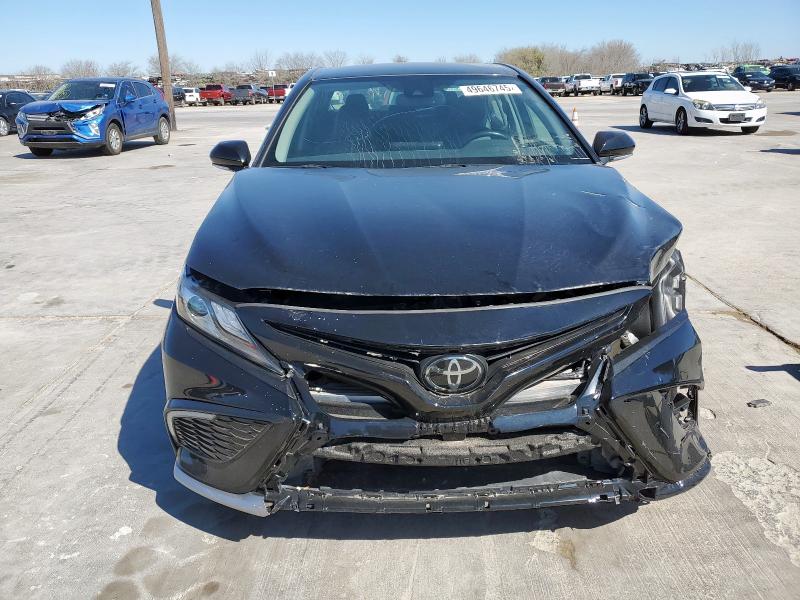 4T1K61AK8NU003849 - 2022 TOYOTA CAMRY XSE BLACK photo 5