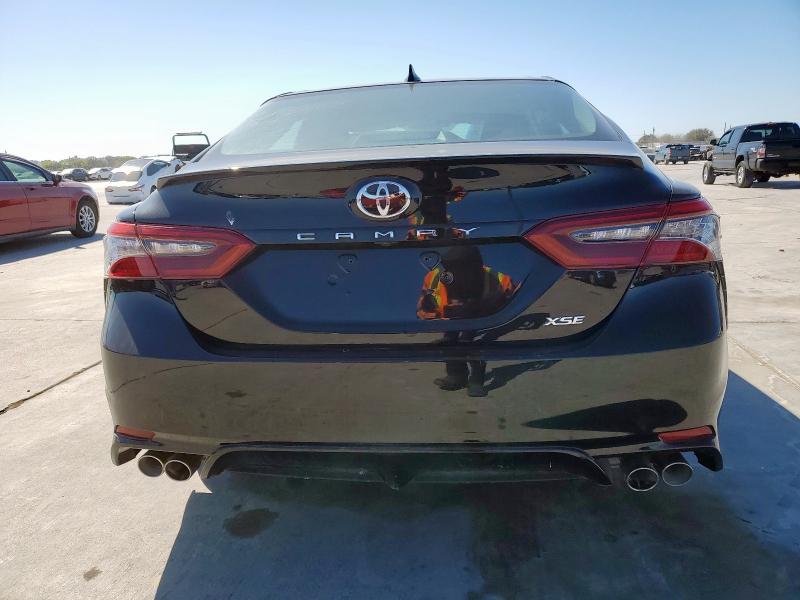 4T1K61AK8NU003849 - 2022 TOYOTA CAMRY XSE BLACK photo 6