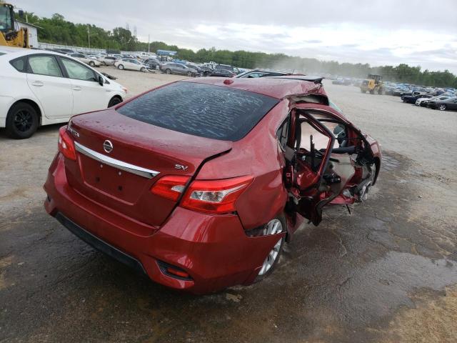 3N1AB7AP6GY227232 - 2016 NISSAN SENTRA S BURGUNDY photo 3