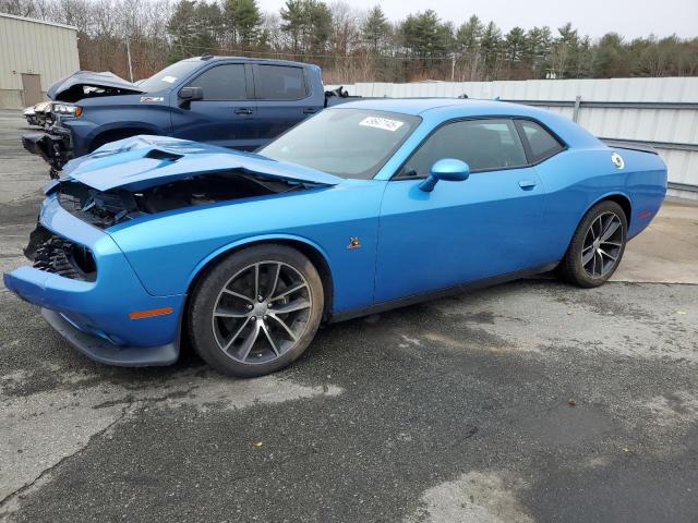2C3CDZFJ8FH798391 - 2015 DODGE CHALLENGER R/T SCAT PACK BLUE photo 1