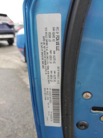 2C3CDZFJ8FH798391 - 2015 DODGE CHALLENGER R/T SCAT PACK BLUE photo 12