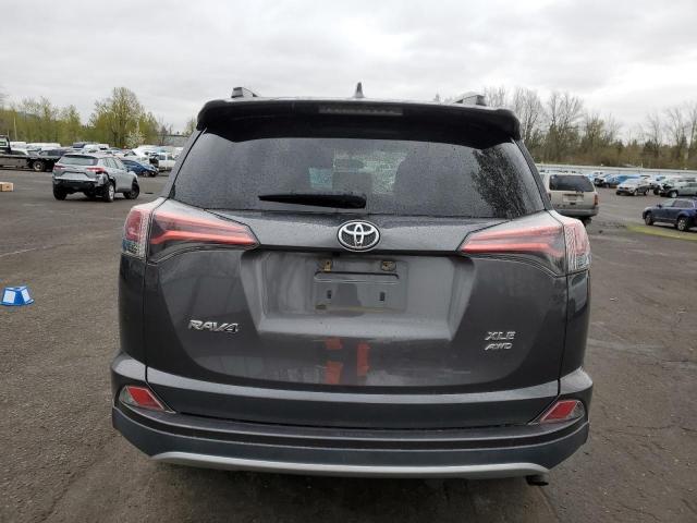 2T3RFREV4GW457186 - 2016 TOYOTA RAV4 XLE GRAY photo 6