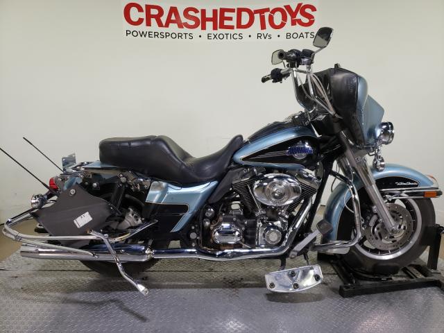 1HD1FC4157Y673724 - 2007 HARLEY-DAVIDSON FLHTCUI ლურჯი ფოტო 1