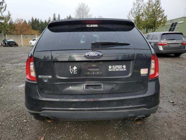 2FMDK3JC3DBA99161 - 2013 FORD EDGE SEL BLACK photo 6