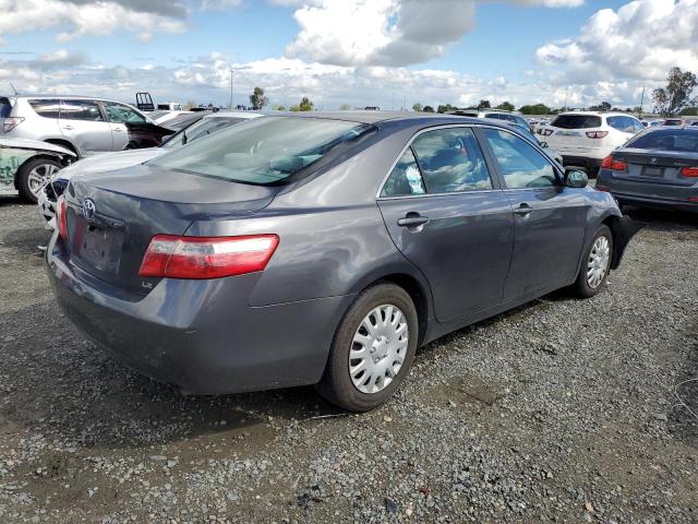 4T1BE46K27U181739 - 2007 TOYOTA CAMRY CE GRAY photo 3