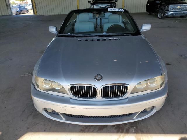 WBABW33494PL26638 - 2004 BMW 325 CI ნაცრისფერი ფოტო 5