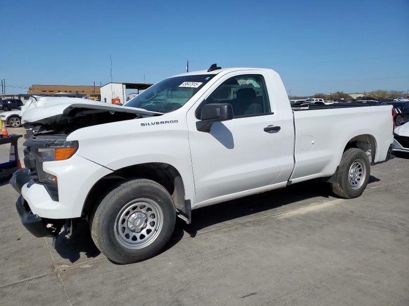 3GCNAAEK1RG106629 - 2024 CHEVROLET SILVERADO C1500 白色 照片 1