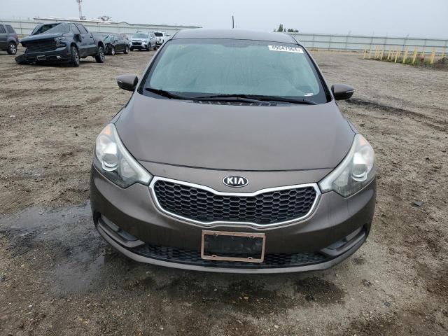 KNAFX5A89F5351635 - 2015 KIA FORTE EX BROWN photo 5