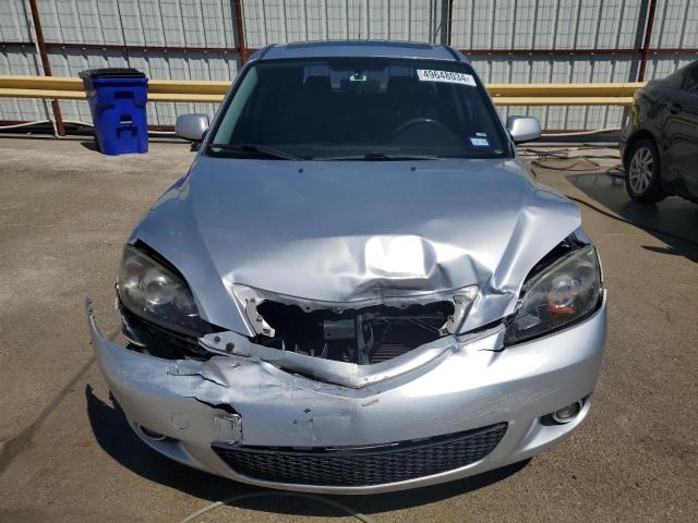 JM1BK143651306537 - 2005 MAZDA 3 HATCHBACK SILVER photo 5