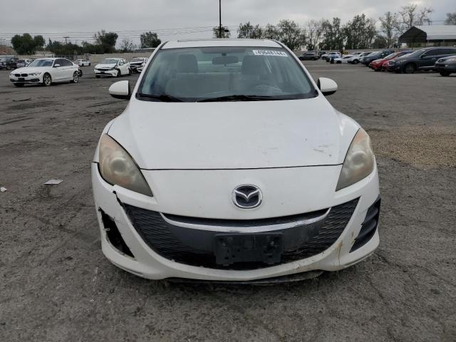 JM1BL1SG8A1237279 - 2010 MAZDA 3 I WHITE photo 5