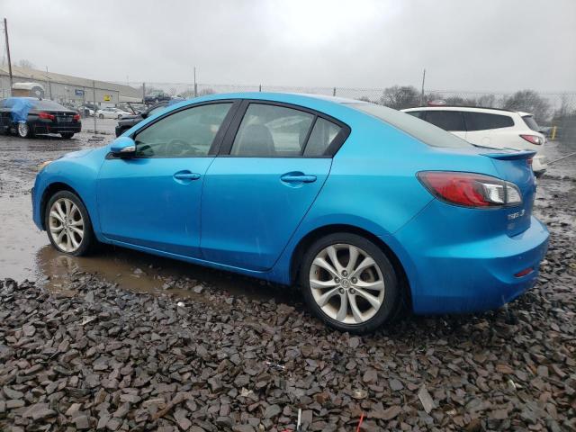 JM1BL1S69A1171767 - 2010 MAZDA 3 S BLUE photo 2