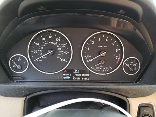 WBA3C3C53EP660607 - 2014 BMW 320 I XDRIVE BLACK photo 9