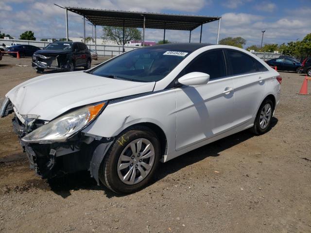 5NPEB4AC0BH264048 - 2011 HYUNDAI SONATA GLS WHITE photo 1