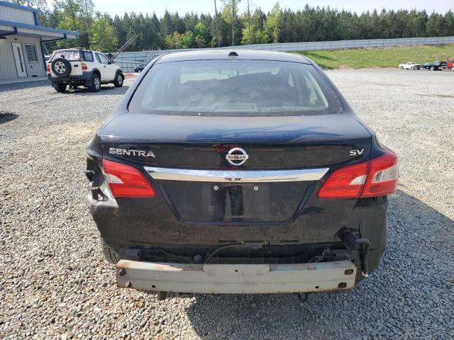 3N1AB7APXHL639510 - 2017 NISSAN SENTRA S BLACK photo 6