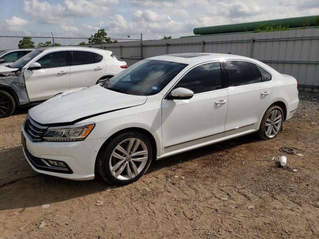 1VWCA7A38JC013068 - 2018 VOLKSWAGEN PASSAT SEL PREMIUM WHITE photo 1