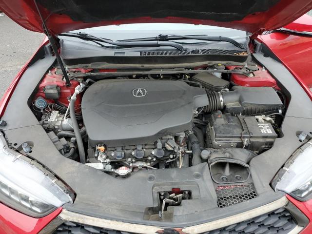 19UUB2F64JA012068 - 2018 ACURA TLX TECH+A Красный фото 11