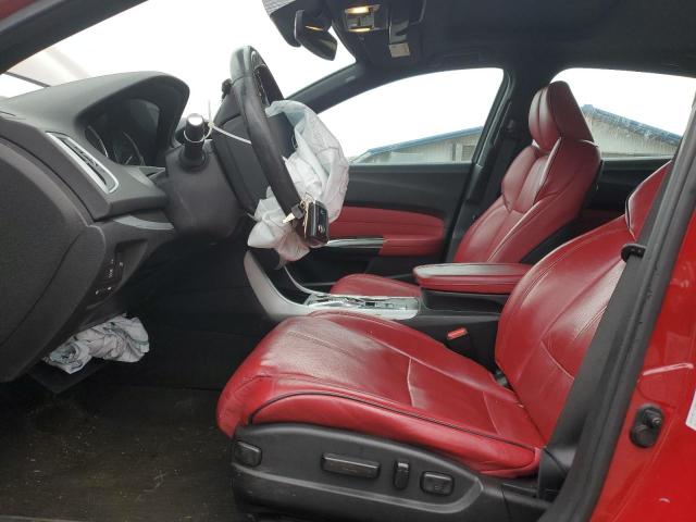 19UUB2F64JA012068 - 2018 ACURA TLX TECH+A Красный фото 7