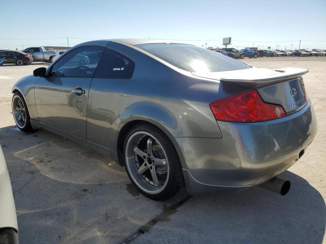 JNKCV54E64M804253 - 2004 INFINITI G35 GRAY photo 2