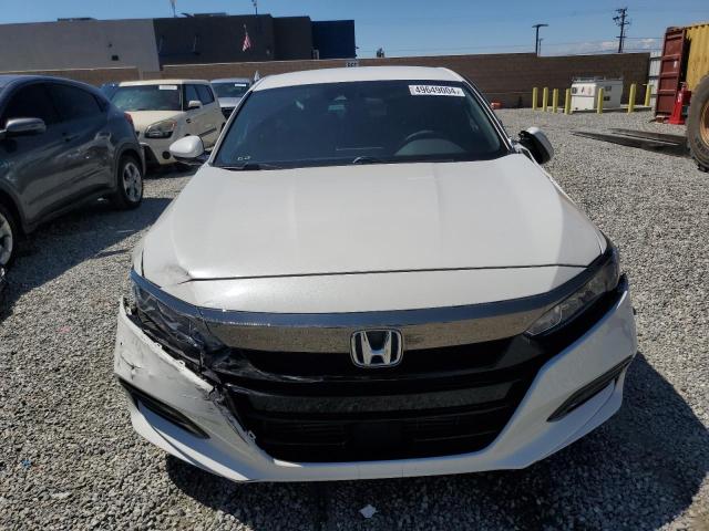 1HGCV1F32KA110939 - 2019 HONDA ACCORD SPORT WHITE photo 5