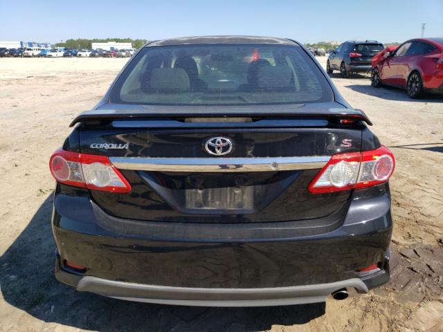 2T1BU4EE2BC669128 - 2011 TOYOTA COROLLA BASE BLACK photo 6