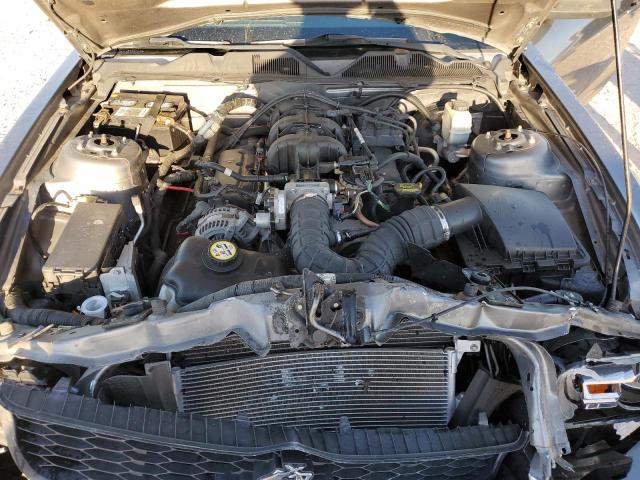 1ZVBP8AN7A5107545 - 2010 FORD MUSTANG GRAY photo 11