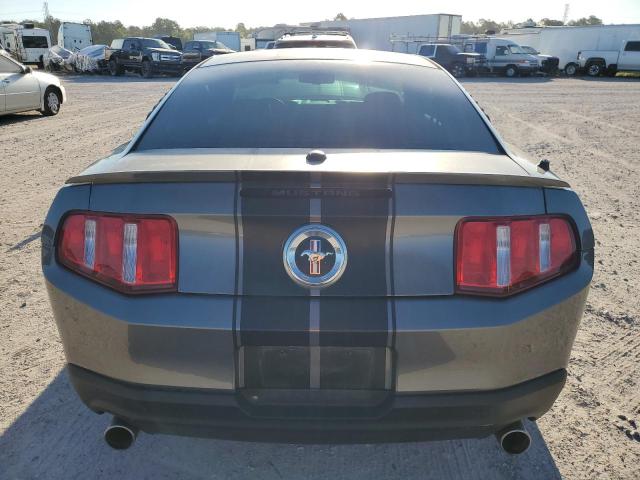 1ZVBP8AN7A5107545 - 2010 FORD MUSTANG GRAY photo 6