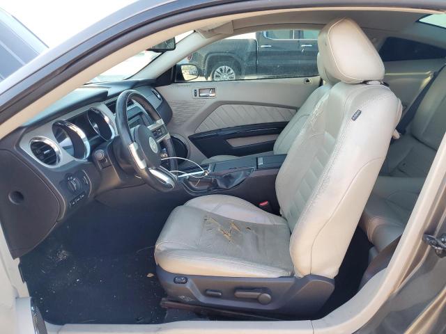 1ZVBP8AN7A5107545 - 2010 FORD MUSTANG GRAY photo 7