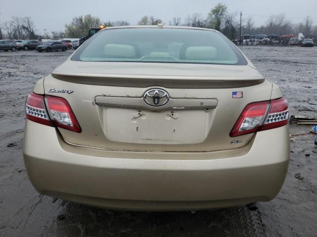 4T4BF3EK9BR155730 - 2011 TOYOTA CAMRY BASE GOLD photo 6