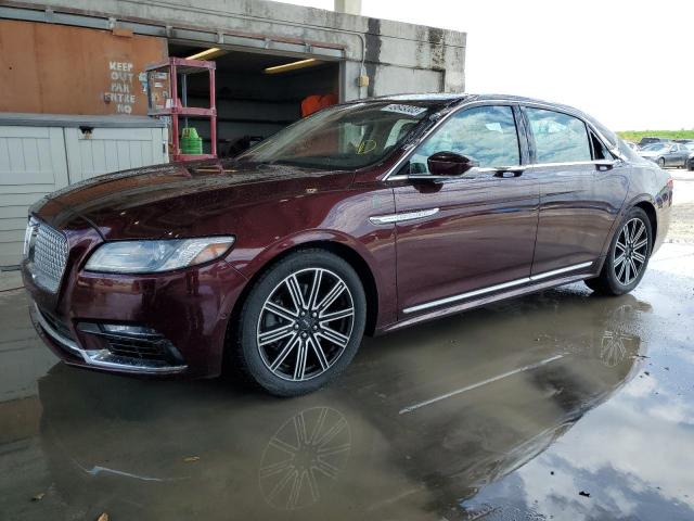 1LN6L9NP5J5609502 - 2018 LINCOLN CONTINENTA RESERVE BURGUNDY photo 1