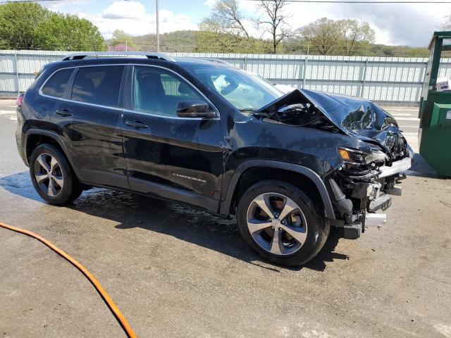 1C4PJMDN3KD142234 - 2019 JEEP CHEROKEE LIMITED BLACK photo 4