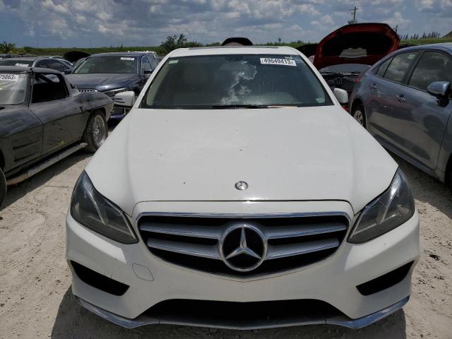 WDDHF5KB9GB175705 - 2016 MERCEDES-BENZ E 350 WHITE photo 5