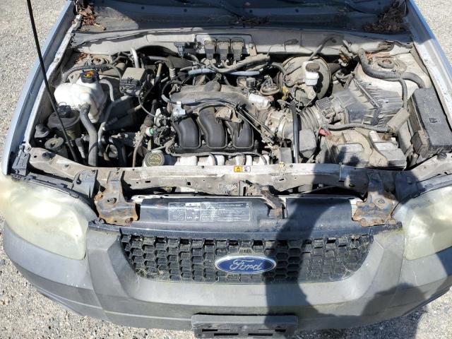 1FMYU93165KA06022 - 2005 FORD ESCAPE XLT SILVER photo 12