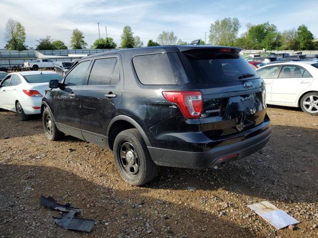 1FM5K8AT6HGA71273 - 2017 FORD EXPLORER POLICE INTERCEPTOR BLACK photo 2
