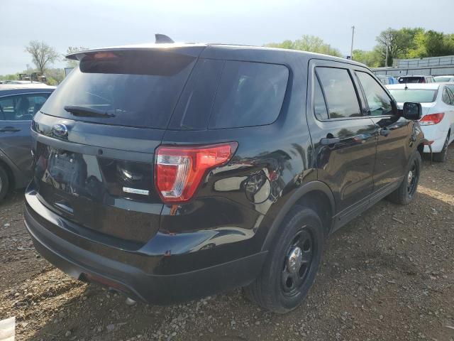 1FM5K8AT6HGA71273 - 2017 FORD EXPLORER POLICE INTERCEPTOR BLACK photo 3