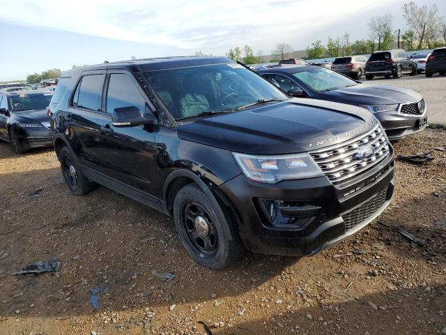 1FM5K8AT6HGA71273 - 2017 FORD EXPLORER POLICE INTERCEPTOR BLACK photo 4