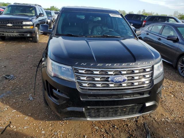 1FM5K8AT6HGA71273 - 2017 FORD EXPLORER POLICE INTERCEPTOR BLACK photo 5