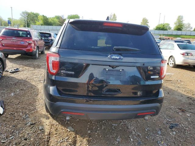 1FM5K8AT6HGA71273 - 2017 FORD EXPLORER POLICE INTERCEPTOR BLACK photo 6
