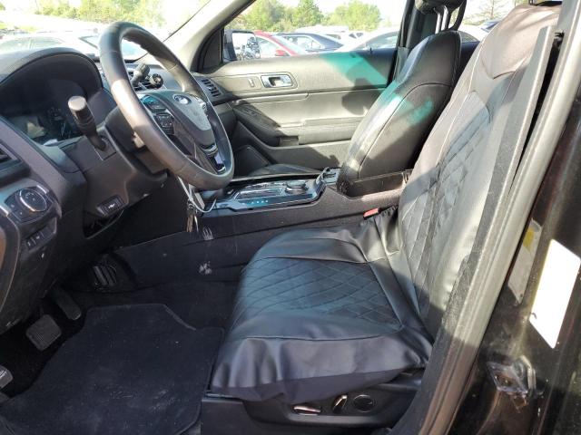 1FM5K8AT6HGA71273 - 2017 FORD EXPLORER POLICE INTERCEPTOR BLACK photo 7