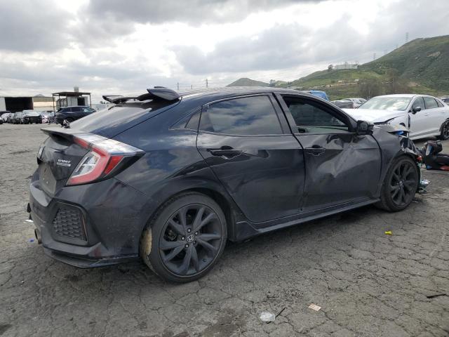 SHHFK7H9XJU416719 - 2018 HONDA CIVIC SPORT TOURING BLACK photo 3