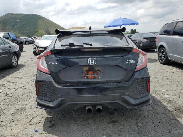 SHHFK7H9XJU416719 - 2018 HONDA CIVIC SPORT TOURING BLACK photo 6