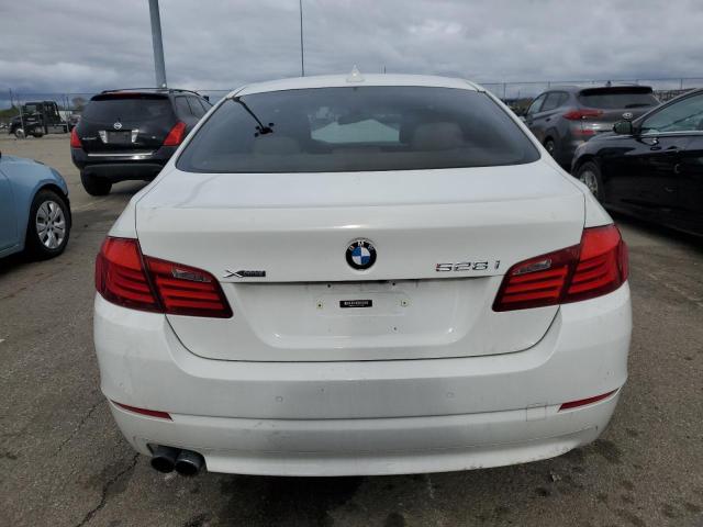 WBAXH5C51DD113138 - 2013 BMW 528 XI WHITE photo 6