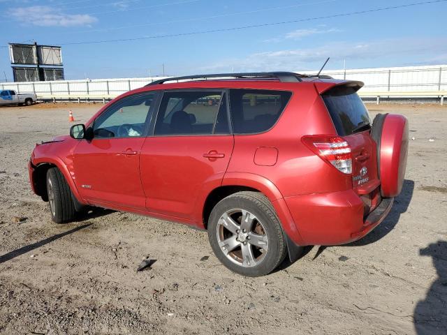 2T3RF4DVXBW117344 - 2011 TOYOTA RAV4 SPORT RED photo 2