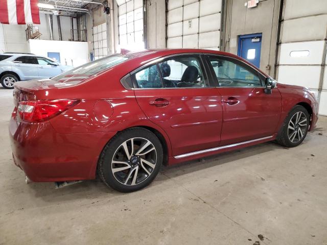 4S3BNAS69H3042145 - 2017 SUBARU LEGACY SPORT RED photo 3