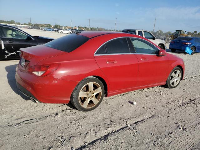 WDDSJ4EB4FN187865 - 2015 MERCEDES-BENZ CLA 250 RED photo 3