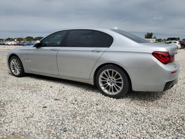 WBAYE8C50ED136362 - 2014 BMW 750 LI SILVER photo 2