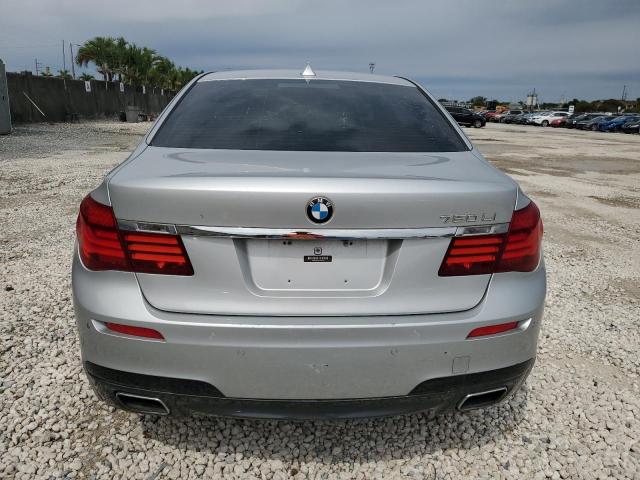WBAYE8C50ED136362 - 2014 BMW 750 LI SILVER photo 6